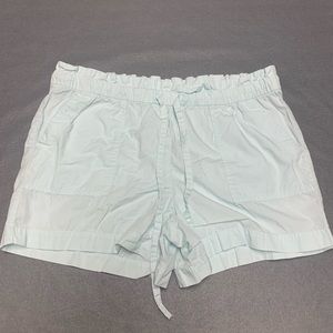 Loft Ann Taylor shorts women’s large elastic waist light green light weight
